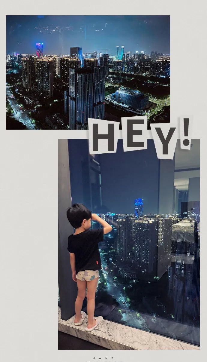 这次带老婆孩子在杭州住了一星期,她对杭州的印象很好