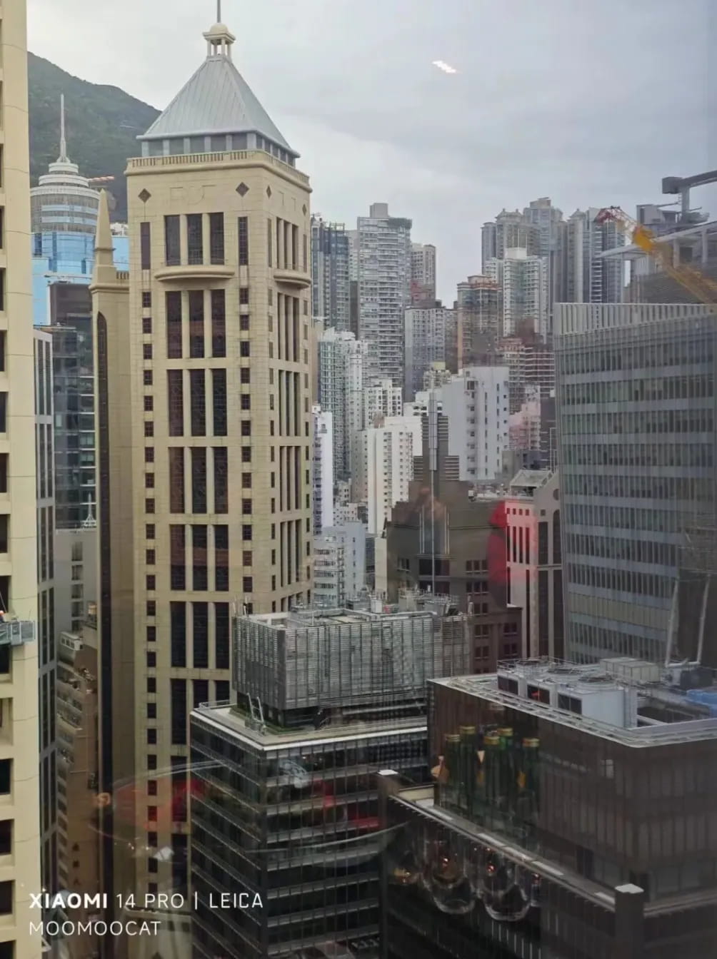 我去年拍过一张香港近景