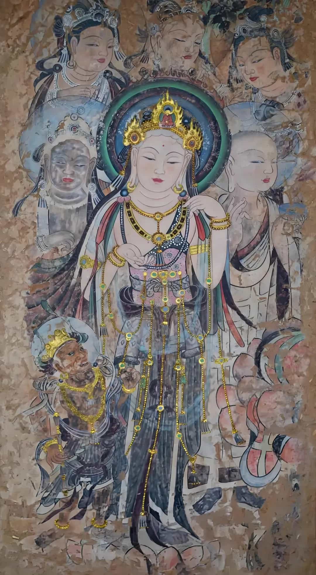 第57窟:因精美的“美人菩萨”壁画而闻名