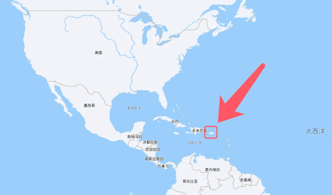 1917年美国花2500万美元从丹麦那里买下了西印度群岛