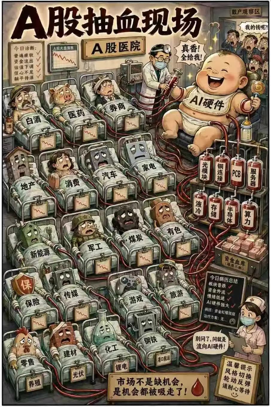触目惊心,都是血包